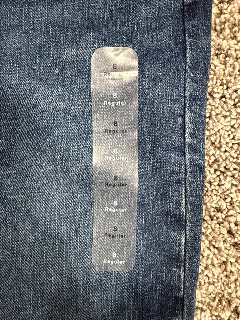 GAP Dark Blue Stretch Athletic Jeans